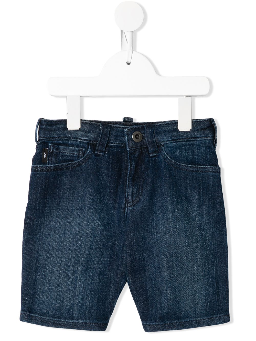 Emporio Armani Kids короткие джинсовые шорты Синий 3H4SJD4D1XZ 14943409
