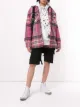 Image 2 of We11done oversized checked shirt jacket
