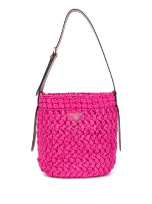 prada white beach bag