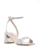 Image 2 of Miu Miu glitter crystal-embellished sandals