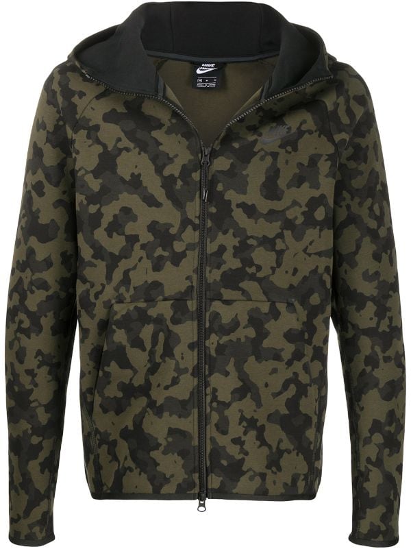 nike tech fleece camouflage hoodie