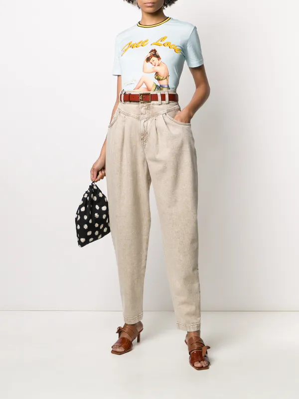 balloon tapered jeans