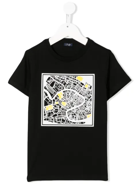 Il Gufo contrast print T-shirt