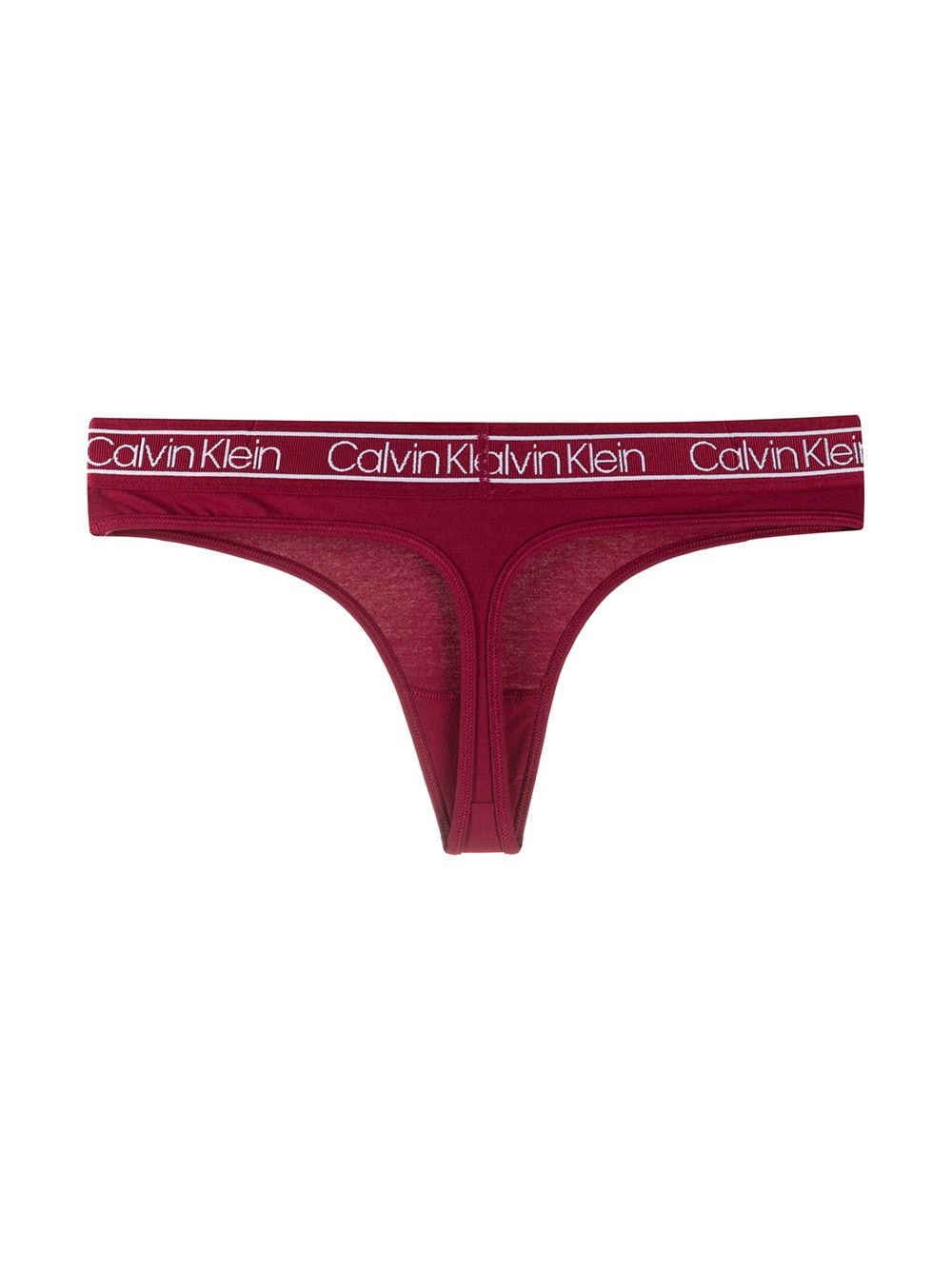 фото Calvin klein underwear трусы-стринги с логотипом на поясе