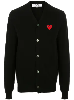 Comme Des Garcons Play Cardigans For Men Shop Now At Farfetch