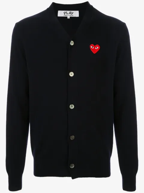 Comme Des Garçons Play cardigan à logo brodé