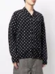 Comme Des Garçons Play polka dot cardigan
