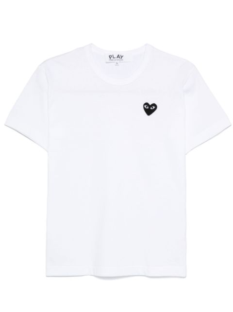 Comme Des Garçons Play playera con parche de corazón