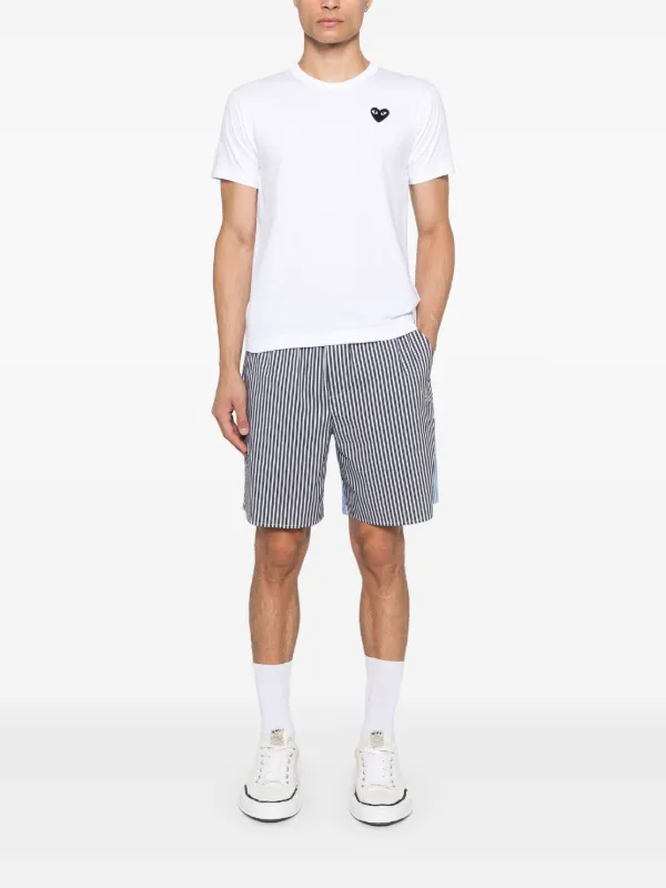 Comme Des Garçons ハートパッチ Tシャツ | ホワイト | FARFETCH JP