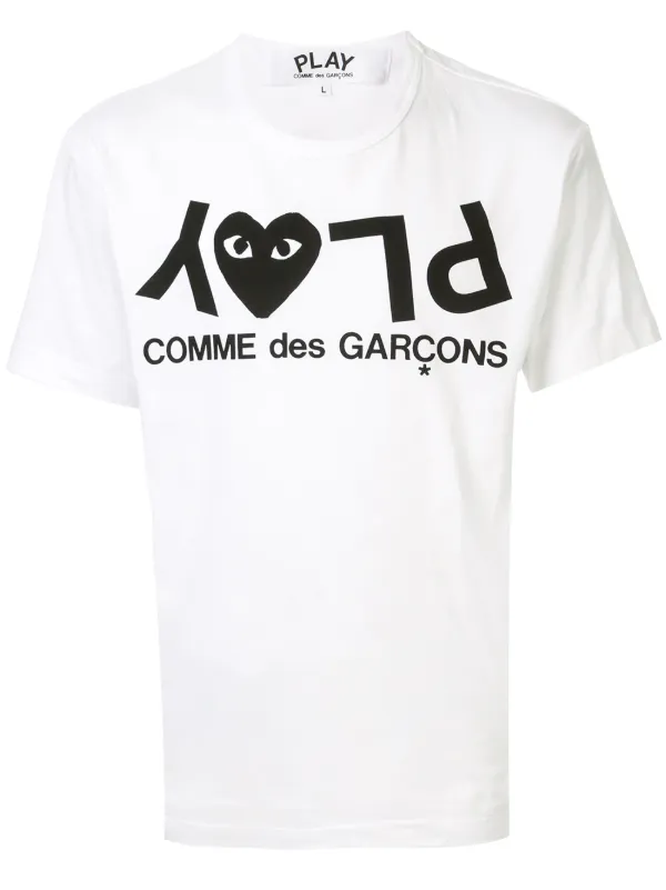 COMME des GARCONS PLAY ロゴ T シャツ www.withmandy.com