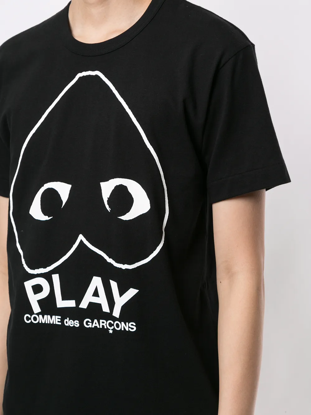 Comme Des Garçons Shirt graphic-print Drawstring Hoodie - Farfetch