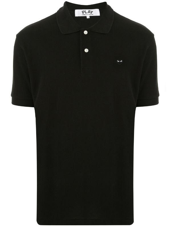 comme des garcons black polo