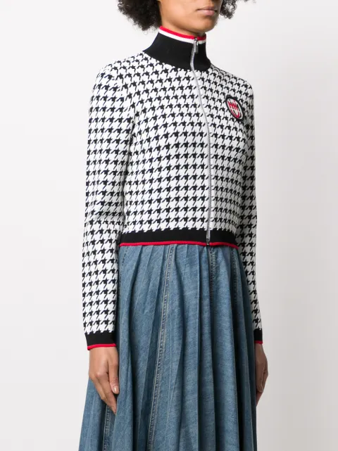 miu miu houndstooth jacket