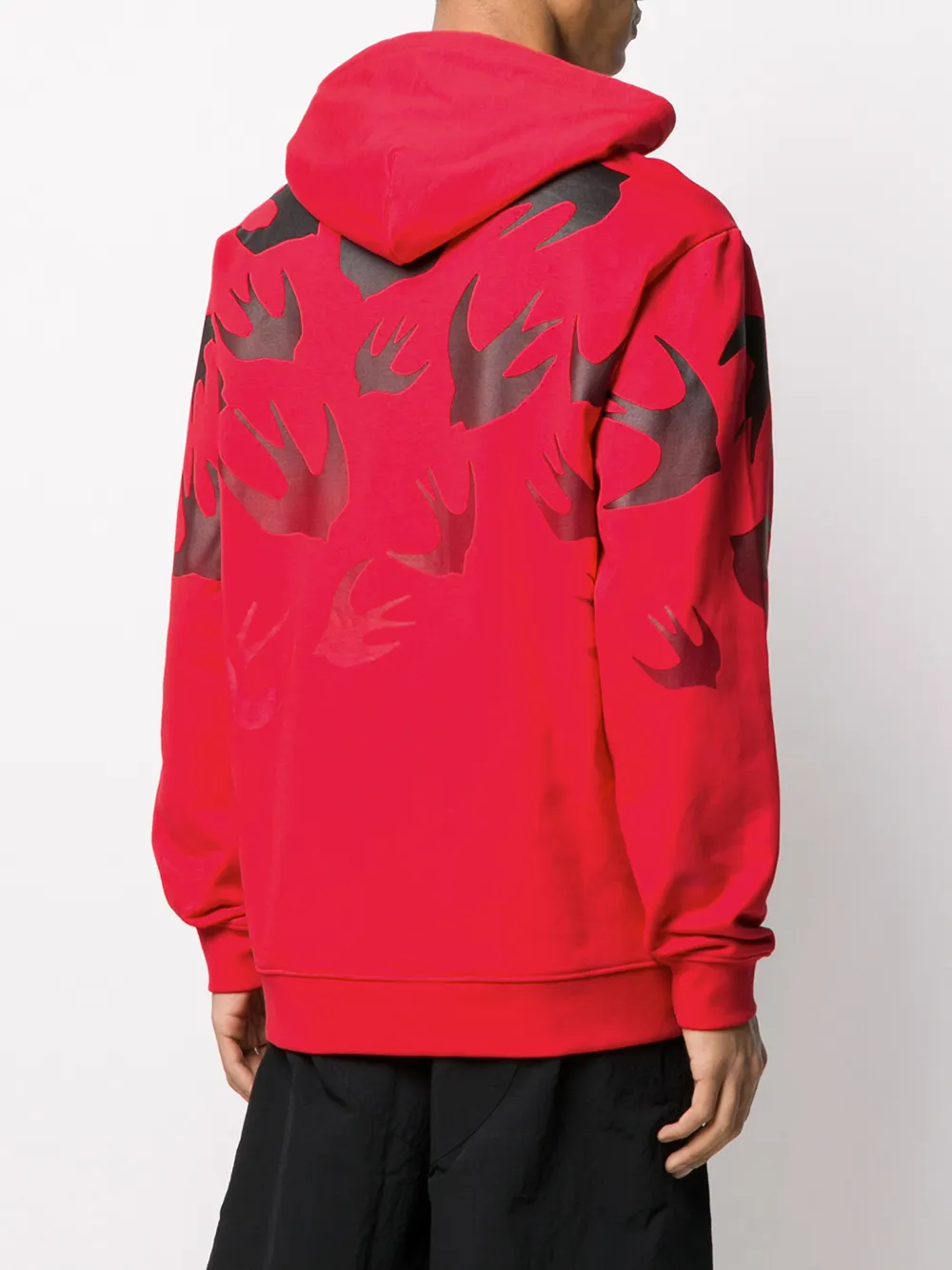 alexander mcqueen bird hoodie