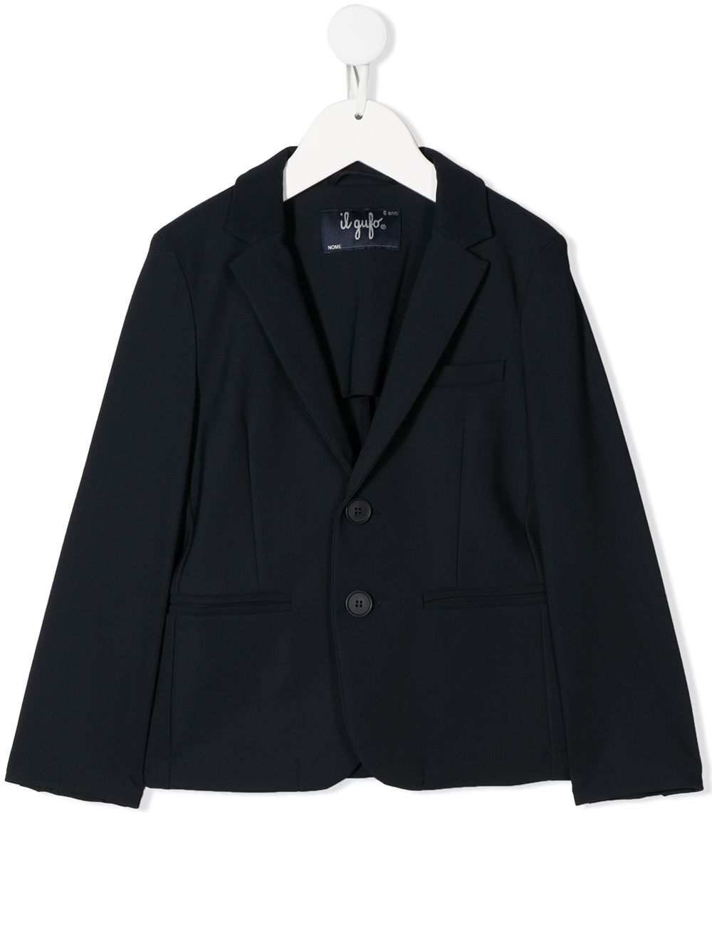 Shop Il Gufo Tailored Blazer Jacket In Blue