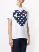 Comme Des Garçons Play heart print crew neck T-shirt