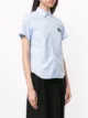 Comme Des Garçons Play قميص مخطط بأكمام قصيرة