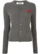 Image 1 of Comme Des Garçons Play heart logo wool cardigan