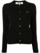 الصورة 1 من Comme Des Garçons Play كارديغان مطرز بشعار الماركة بأزرار