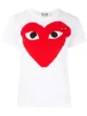 Image 1 of Comme Des Garçons Play heart print logo patch T-shirt