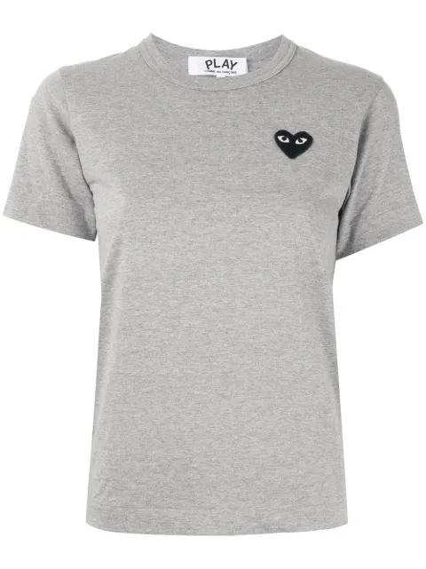 Comme Des Garçons Play logo patch T-shirt