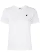Image 1 of Comme Des Garçons Play logo-patch T-shirt