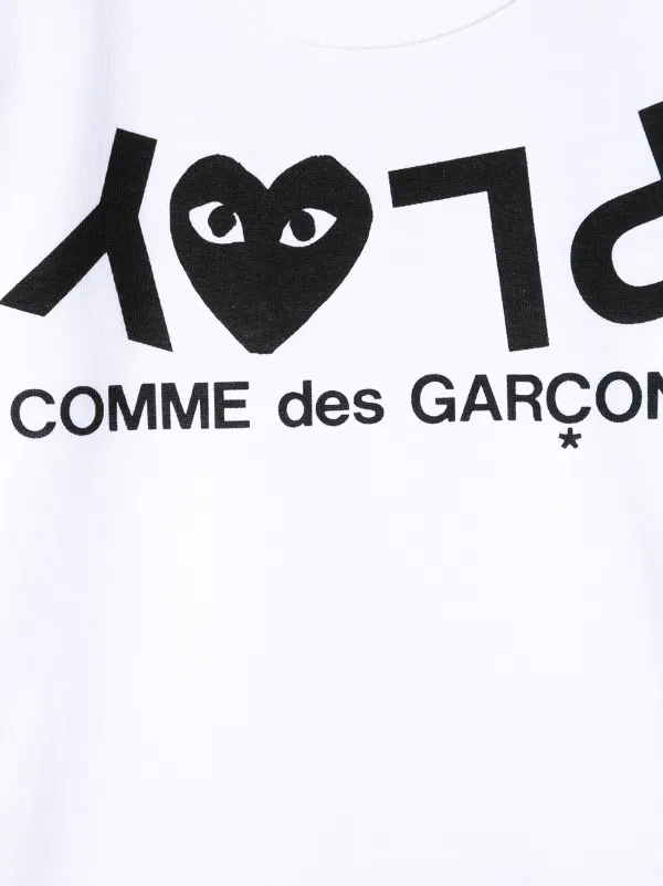Comme Des Garçons Play Kids Play T-shirt | White | FARFETCH