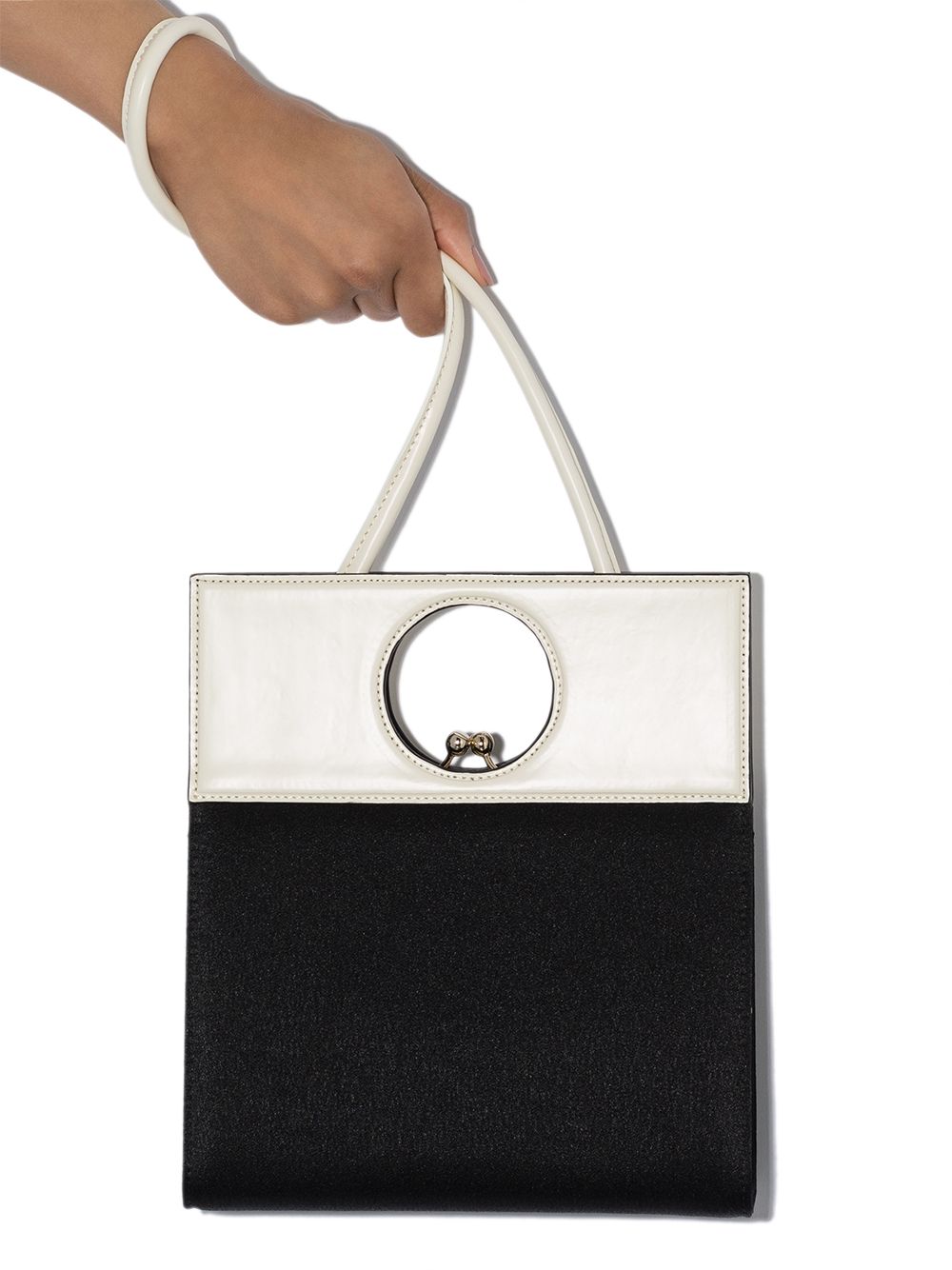 фото Usisi eddie two-tone shoulder bag