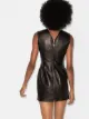 Versace heritage neckline mini dress
