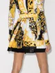 Versace baroque-print skater skirt