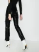 Versace zip-detail cropped trousers