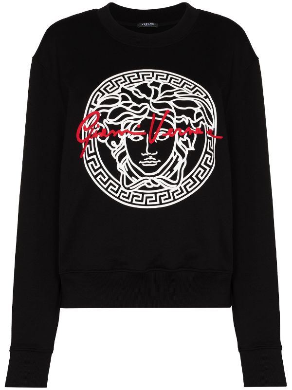 Versace Medusa logo sweatshirt 