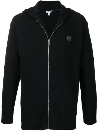 LOEWE Fleece zip-up Jacket - Farfetch