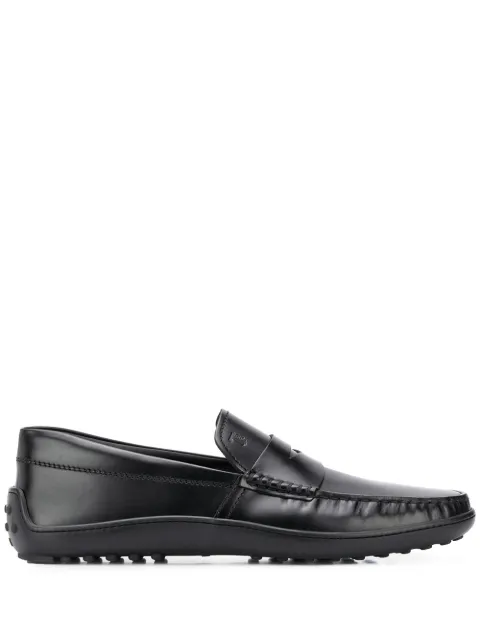 Tod's leather loafers 