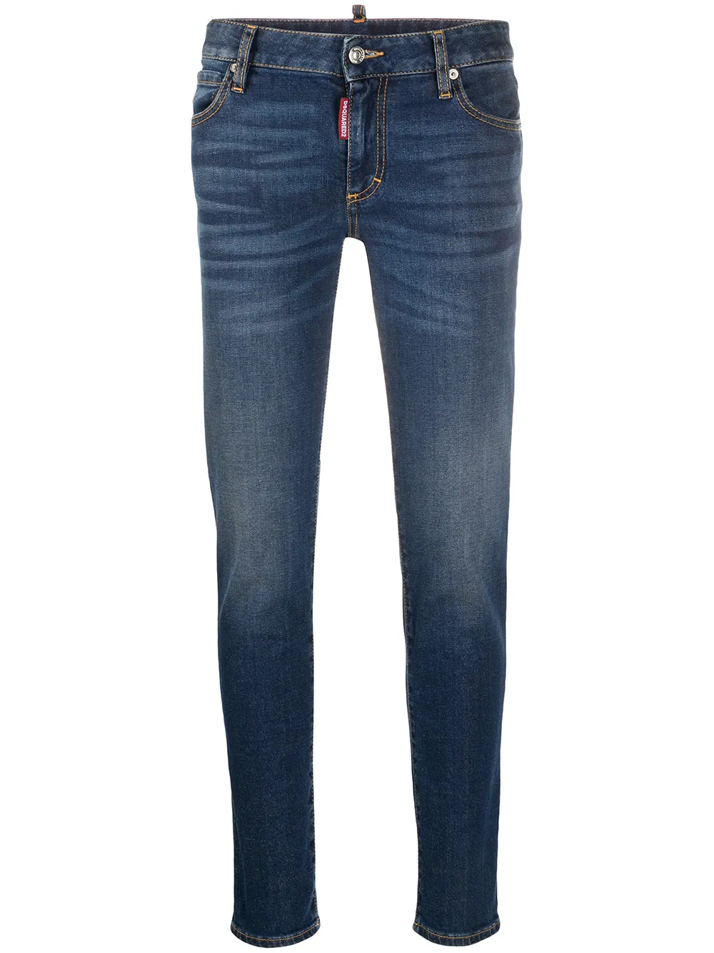 Dsquared2 Halbhohe Cropped-Skinny-Jeans ncadm mmYLt Dsquared2 Halbhohe Cropped-Skinny-Jeans ncadm mmYLt