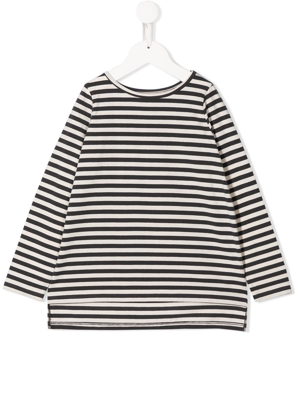 фото Douuod kids striped flared t-shirt