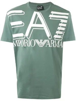 ea7 large logo t shirt