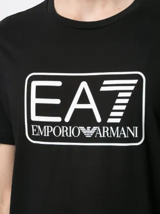 EA7 大号方块数字logo印花T恤 EA7 大号方块数字logo印花T恤展示图