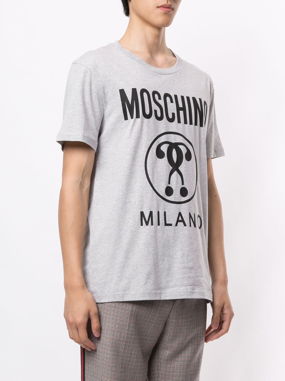 фото Moschino футболка с логотипом