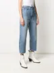 Levi's: Made & Crafted vaqueros capri de talle alto
