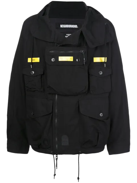 Neighborhood tactical multi-pocket jacket