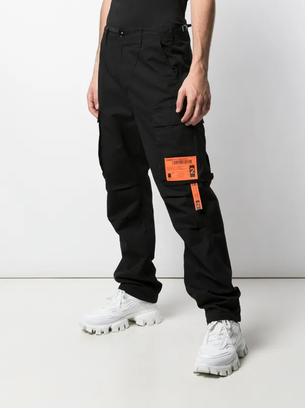 NEIGHBORHOOD ブラック ワークパンツ Neighborhood カーゴパンツ