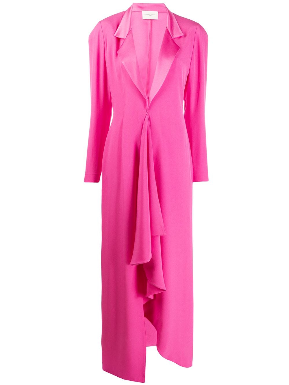 Giuseppe Di Morabito Tuxedo Style Evening Dress In Pink