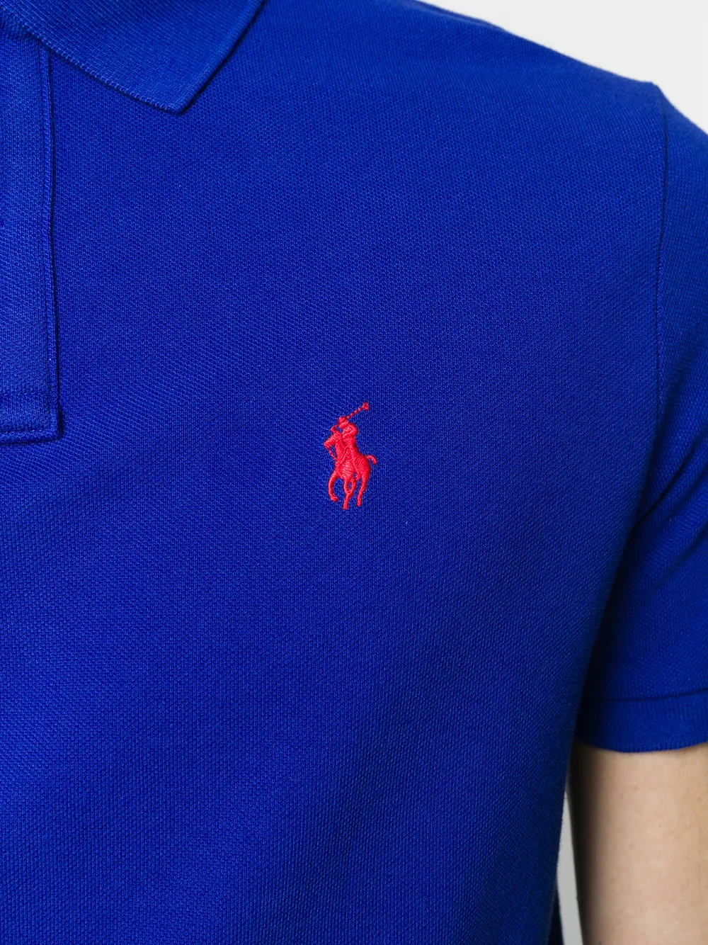 фото Polo ralph lauren рубашка-поло из ткани пике