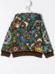 الصورة 2 من Dolce & Gabbana Kids هودي بطبعة زهور