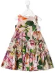 الصورة 1 من Dolce & Gabbana Kids فستان بطبعة زهور