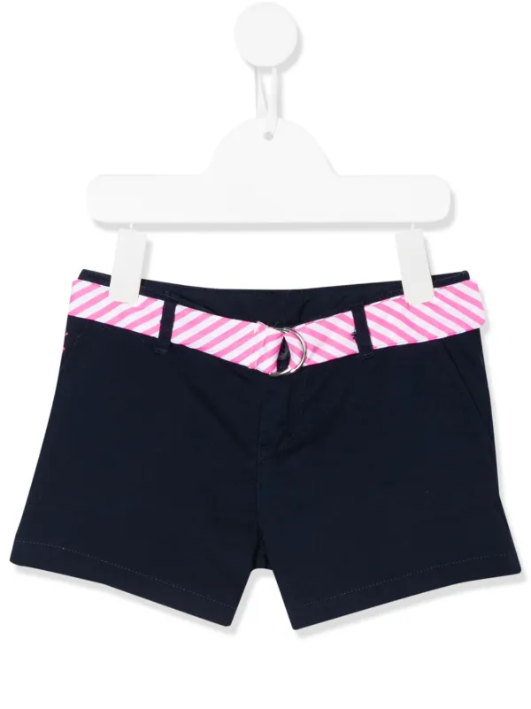 Ralph Lauren ストライプ ショートパンツ POLO RALPH LAUREN KIDS ストライプ ショートパンツ | ブルー