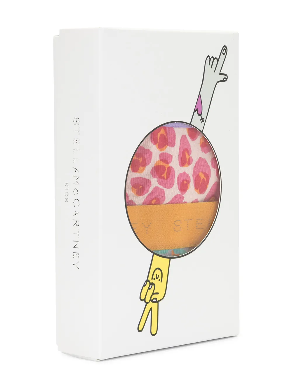 фото Stella mccartney kids комплект из двух трусов-брифов с принтом