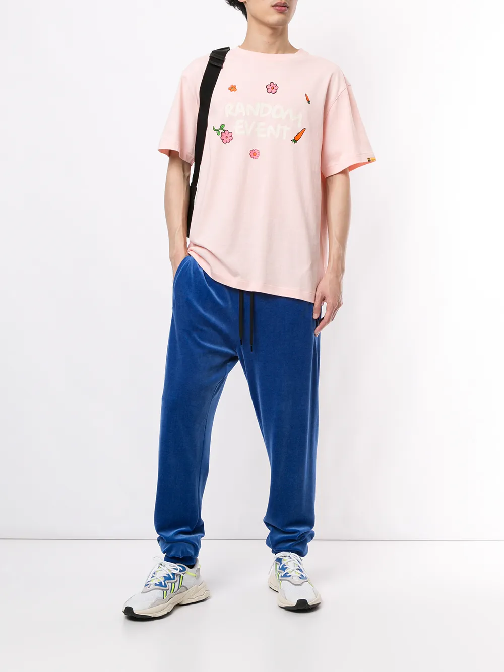 PUMA x RDET T-shirt met print Roze