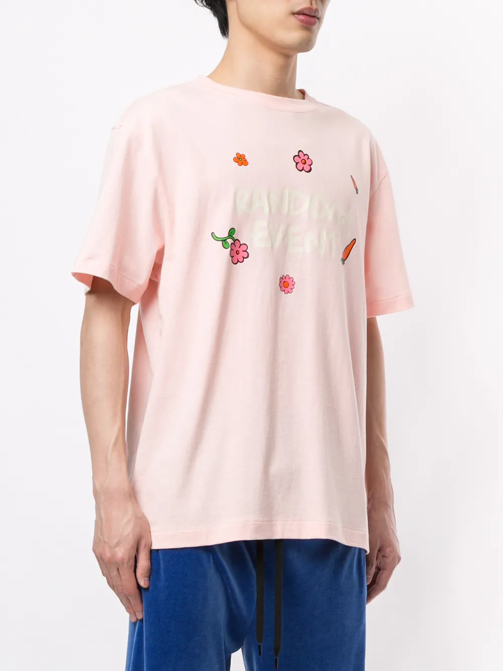 PUMA x RDET T-shirt met print Roze